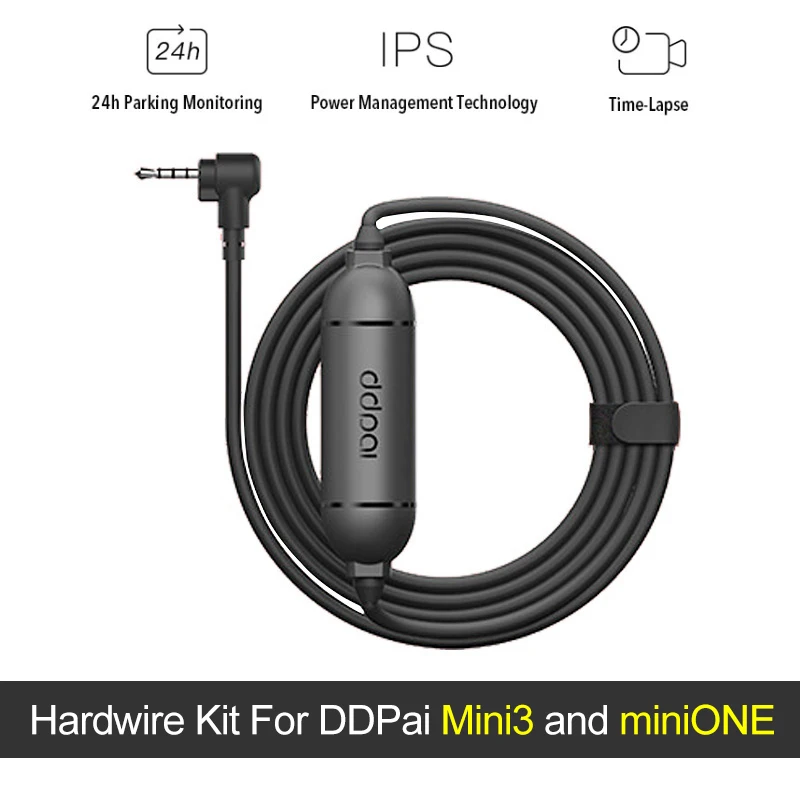 For Mini3 miniONE Xiaomi Mijia DDPai ips умный Hardwire комплект натуральный Fit Интеллектуальное распознавание состояния автомобиля 5 слоев защиты безопасности - Название цвета: For Mini3 miniONE