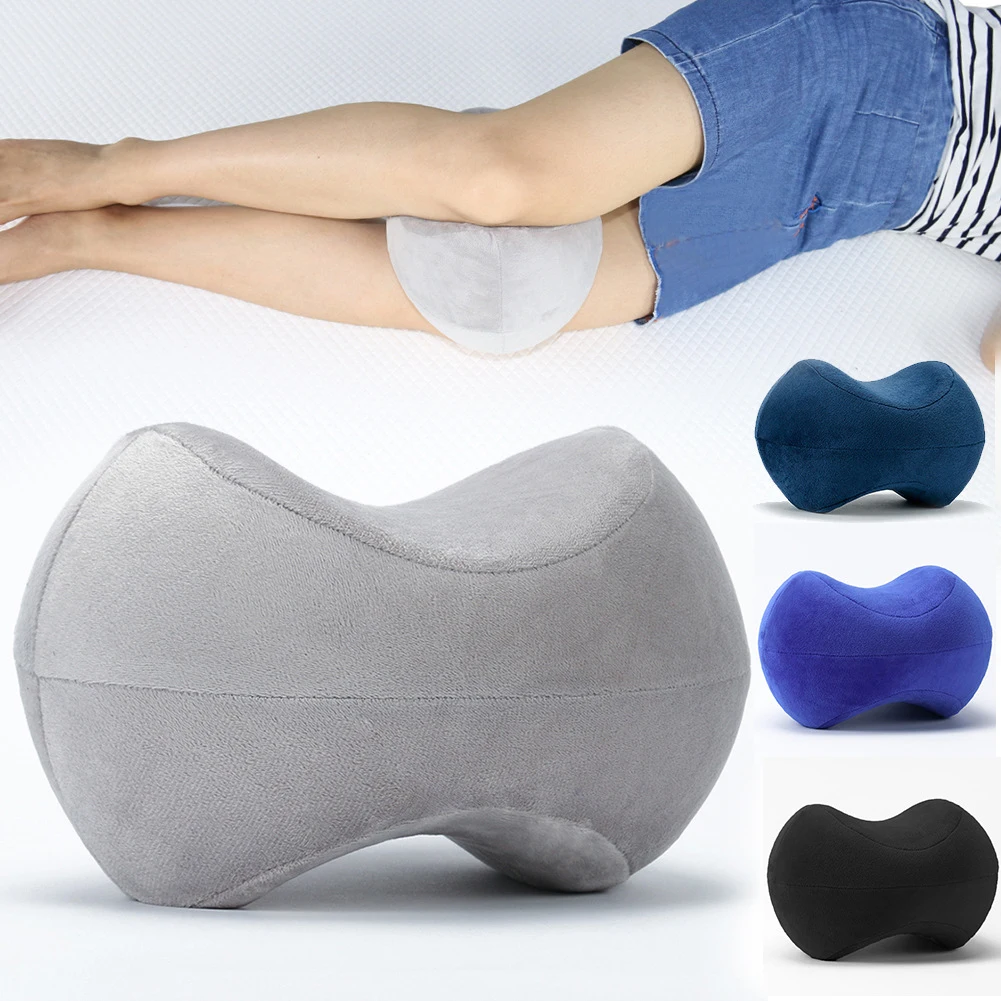 Sleeping Sciatica Relief Wedge Shape Memory Foam Knee Support Portable Joint Back Soft Travel Ergonomic Bed Hip Leg Pillow