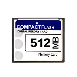 High-Speed Compact Flash Memory Card for Cameras - Various Storage Sizes Available