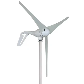 

HOT SELL 12/24v 400w permanent magnetic wind turbine with 3/5PCS Blades Windmill controller