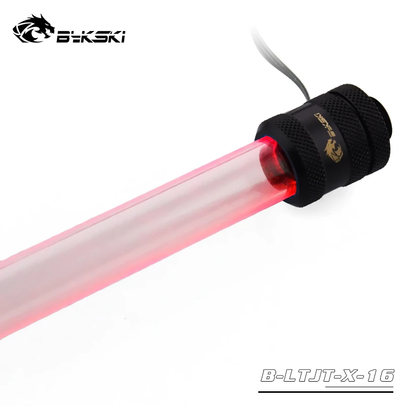 Bykski G1/" OD16mm PETG акриловые жесткие трубки RGB фитинги, жесткие трубки разъем 4 слоя уплотнения, синхронизация материнской платы B-LTJT-X-16