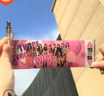 TWICE 1 шт. KPOP Kang Daniel Blackpink TWICE TXT GOT7 REDVELVET Шариковая ручка Kawaii черные чернила гелевая ручка канцелярские принадлежности студенческий вентилятор подарок - Цвет: TWICE
