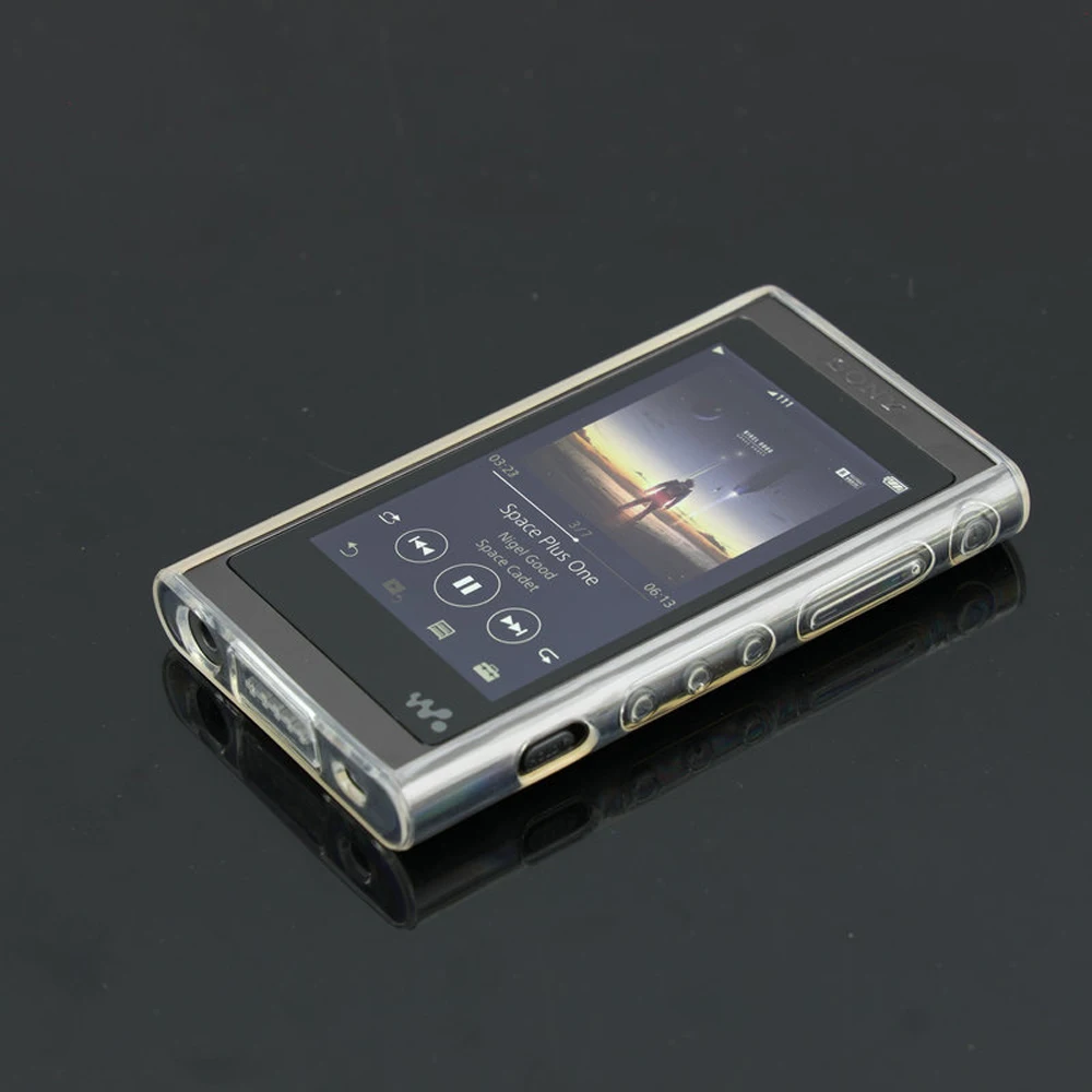 Soft Clear Tpu Capa Protetora para Sony Walkman nw A50 A55 A56 A57 A55hn A56hn A57hn com Protetor de Tela e Pulseira - Image 4
