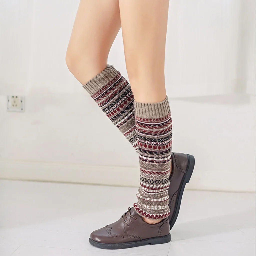 Women Cold Protection Warm Stockings Ladies Thigh High Over The Knee Long Solid Stockings Chaussette Femme Skarpetki Damskie