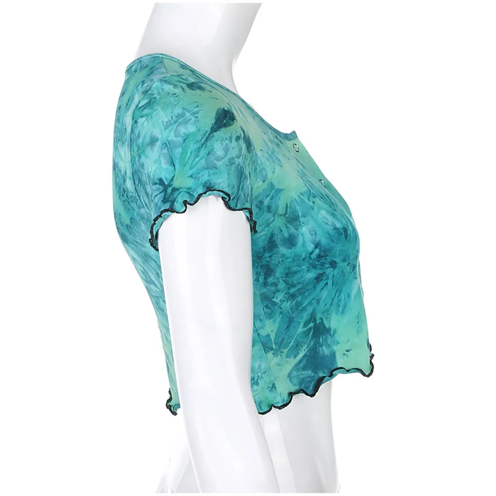 Женская футболка с круглым вырезом и коротким рукавом летняя мода 2020|Футболки| |