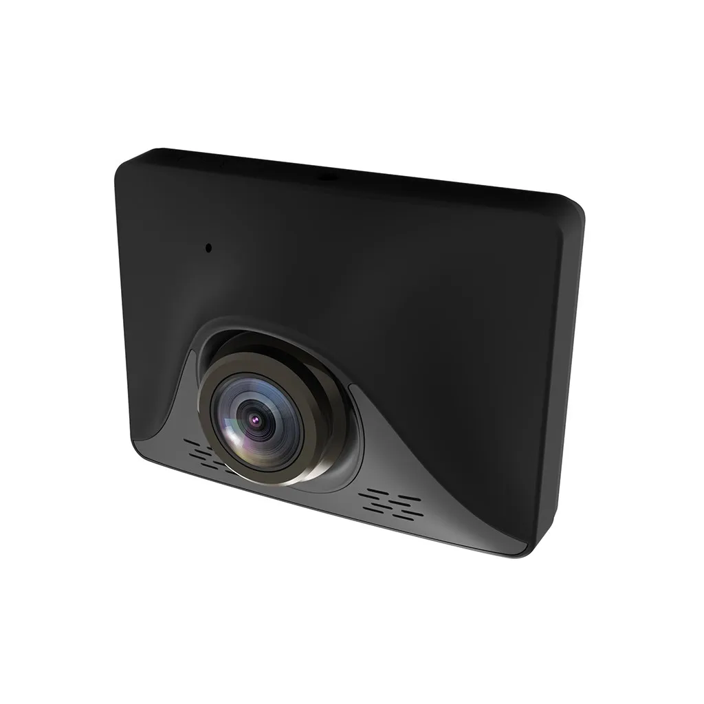 3,2 дюймовый экран DVR Автомобильная камера с двумя объективами видеорегистратор для вождения ночное видение зеркало заднего вида 1080P Автомобильный регистратор для вождения
