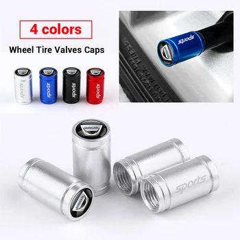 

Car 4Pcs Aluminum metal SPORT Emblem Auto Wheel Tire Valve Stems Caps for Dacia Duster Logan Sandero Lodgy Accessories