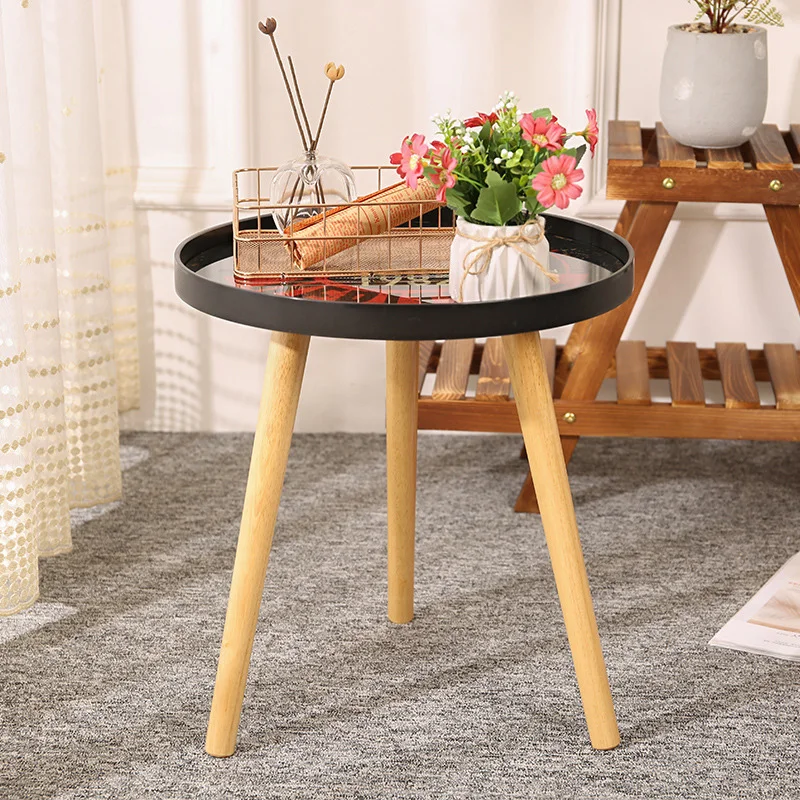 Small round side table for living room Lasicam