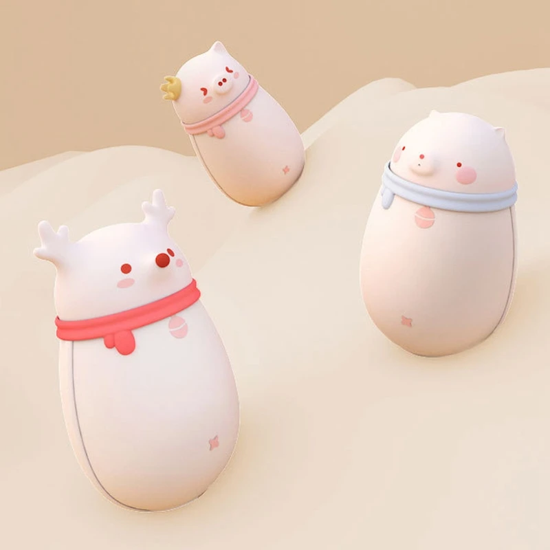  Cute USB Rechargeable Hand Warmer and Power Bank 5V Mini Portable Travel Handy Long-Life Pocket Han