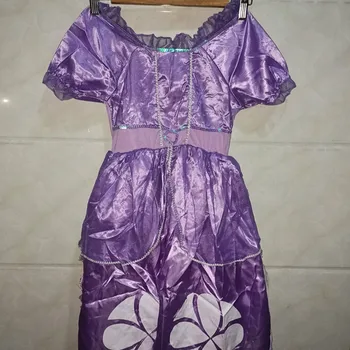 

Short Sleeve Summer Dresses 2020 O-Neck Printed Dress for Girl Mesh Patchwork Asymmetric Clothing Knee-Length Dress wtih Sequin
