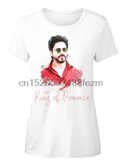 Стандартная женская футболка Shahrukh Khan | Мужская одежда