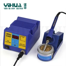 Антистатический Электрический сварочный аппарат высокой мощности постоянная температура паяльная станция Бессвинцовая паяльная станция от YIHUA 939BD