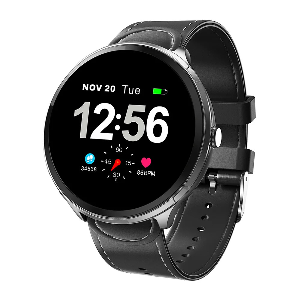Smart Watch Black2 Умные часы COLMI V12 plus водонепроницаемые Bluetooth пульсометр Вибрация мульти-спортивный режим наручные часы для Android IOS Телефон - Цвет: Smart Watch Black2