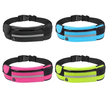 

Zipper Small Waist Running Waist Bag 2020 Fashion Gym Bags Hold Water Cycling Phone Bags Waterproof Women Spring Sports bag