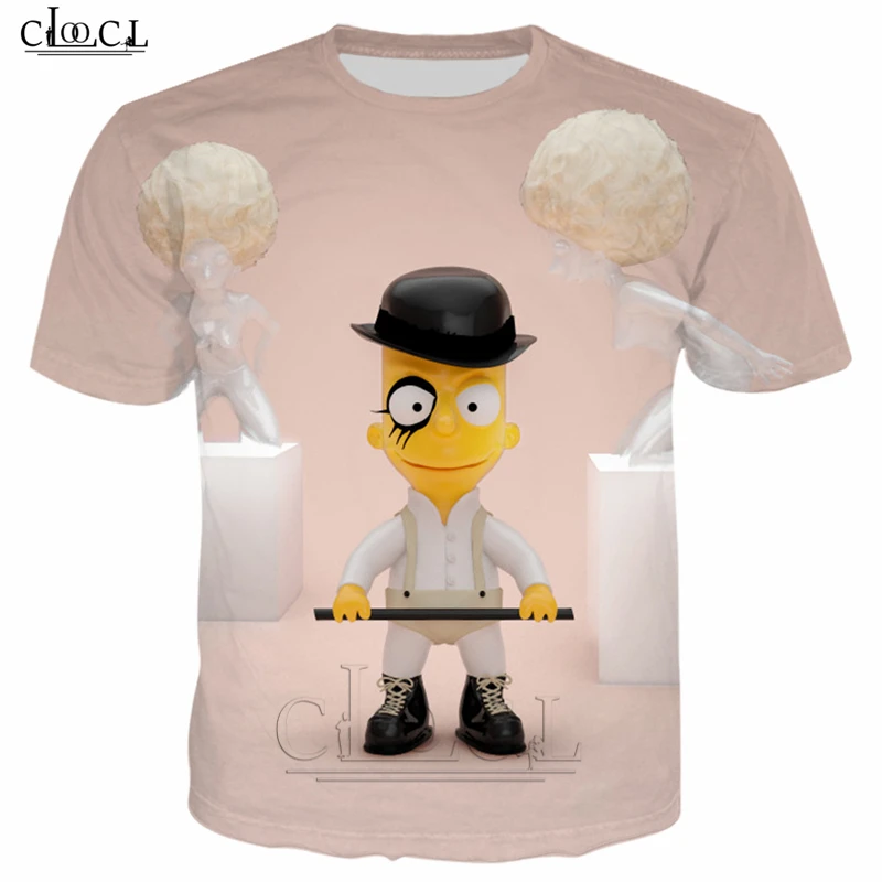 

Classic Anime The Simpsons T Shirt Fashion Men's Clothing Cartoon T Shirt 3D Print Funny Casual Men Women T Shirt Tops T215