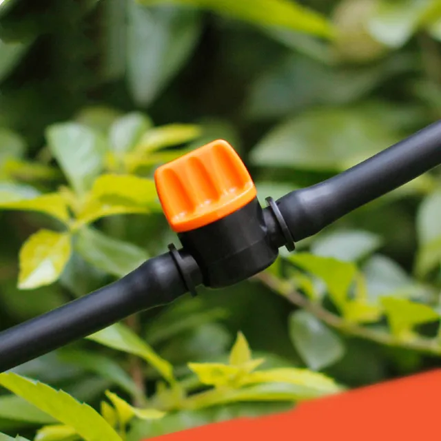 5Db 1/4 "Mini Szelepkert Csap 4/7 - 6 Mm -Es Kerti Öntözés Szögesdrótszelep -Szelep Tömlő Öntözőszerelvényekhez - Image 2