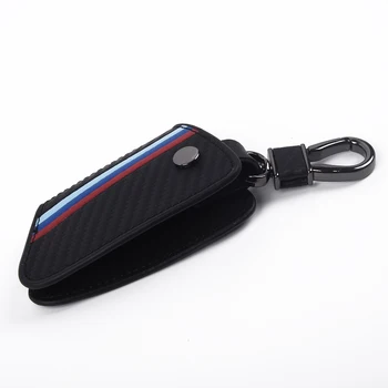 

FOB Key Case Cover For BMW X1 X5 X6 5 7 Series Parts 1pcs Leather Remote
