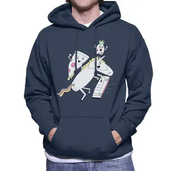 

Unicorn Music Party Men's Hooded Sweatshirt Men Women Hoodie Sweatshirt