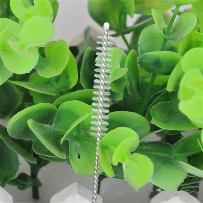 3000pcs DHL Multifunction Reusable Metal Drinking Straw Cleaner Brush Test Tube Bottle Cleaning Tool Straws Pipe Straight Bent