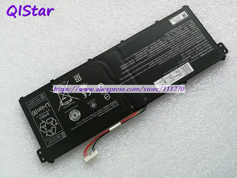 QISTAR 7,6 V 4870mAh подлинный AP16M4J Аккумулятор для ноутбука acer