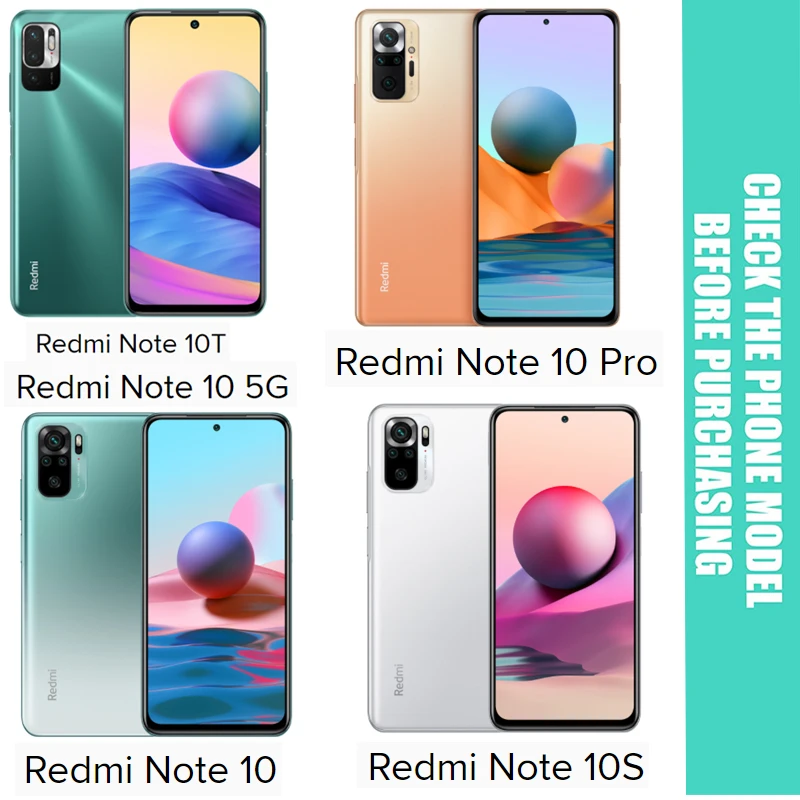 Funda Para Xiaomi Redmi Note 10 / 10S / 10 Pro / 10 5G Carcasa Antigolpes