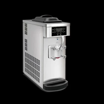

Commercial Mini Soft Ice Cream Machine Single Flavor Super Silence Small Desktop Gelato Maker