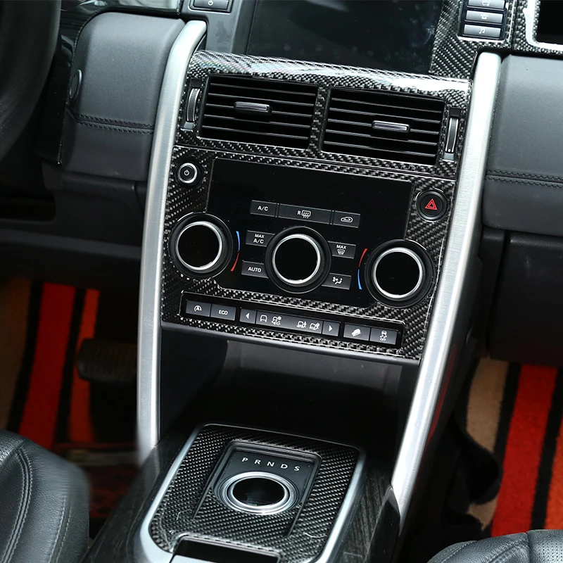1 шт. мягкий чехол из углеродного волокна для Land Rover Discovery Sport автомобильные аксессуары кнопка переключения режима декоративная рамка