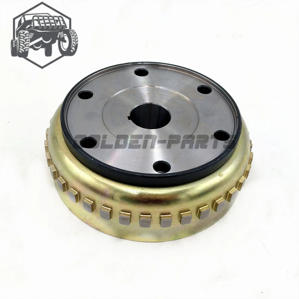 Электронный впрыск топлива Магнето ротор для cfmoto части двигателя для 600cc X6 196 двигатель для квадроцикла части go kart Дюна Багги 018B-031000