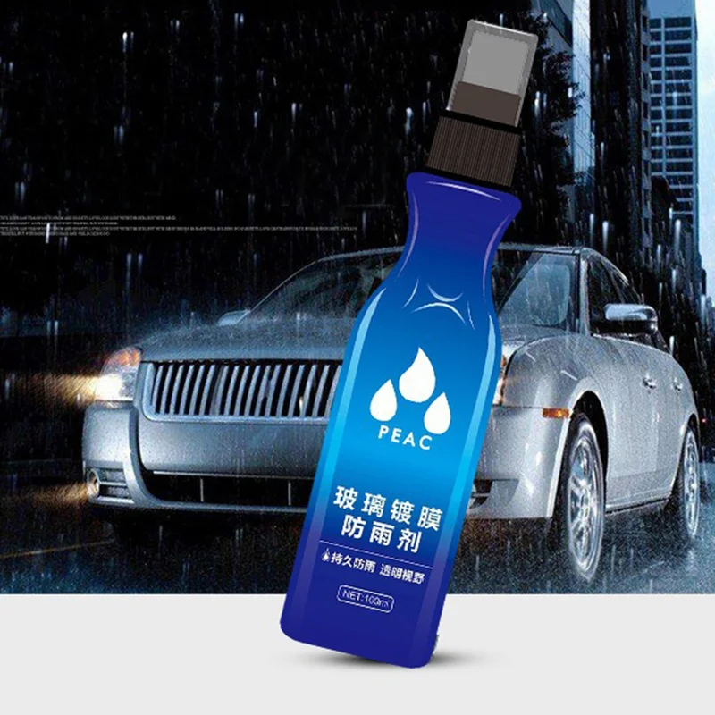 

100ML Car Rearview Mirror Rainproof Agent Nano-hydrophobic Coating Long-acting Water Repellent Window Repair Car Maintenance