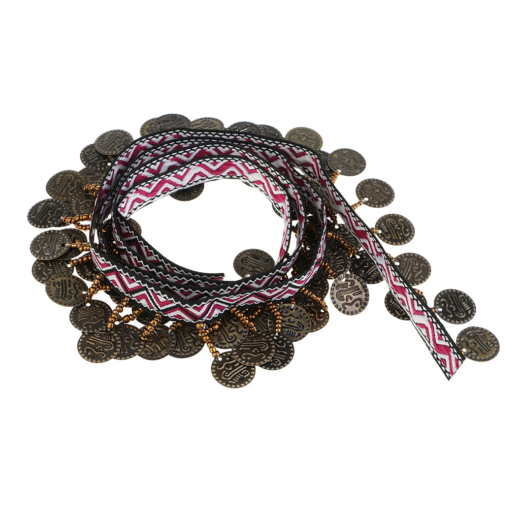 Copper Beaded Tassel Lace Trim Bohemian Ribbon Fringe Trim For Sewing