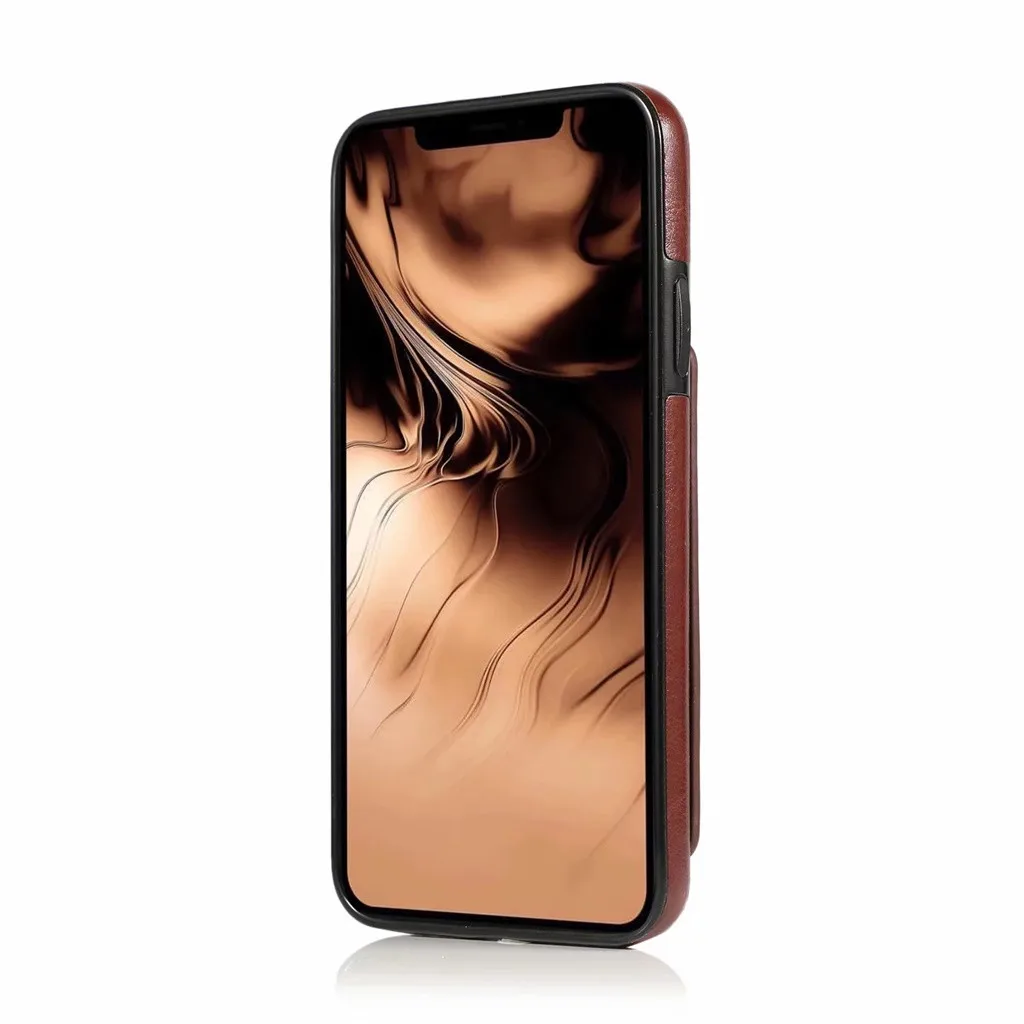 Защитный чехол-кошелек для IPhone 11 Pro 5,8 дюймов, чехол с подставкой, роскошный держатель для карт чехол