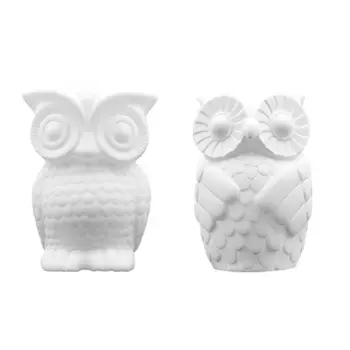 

Owl Shape Night Light Adorable Cartoon Bedside Lamp Eye Caring Nightlight Home