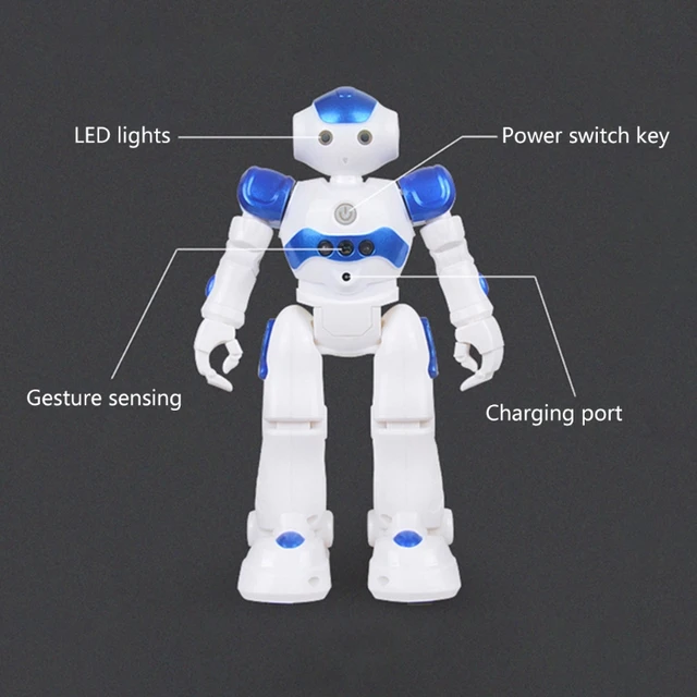 Interest Children's Plastic Robot Toy Electric Interactive Kids Party Christmas Gift Relieve Stress Kids Birthday Gift 5