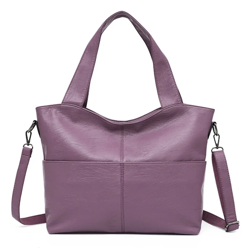 Vfemage, мягкая кожаная повседневная сумка-тоут, женские сумки, большая вместительность, сумки, женские сумки через плечо, сумки через плечо для женщин, сумка для основной