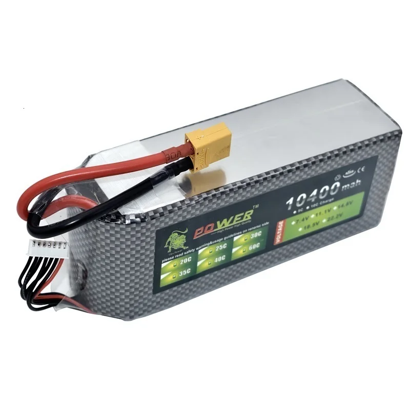 Предотвращение столкновений 2s 3s 4S 6s 10400mah MAX 60C 7,4 v 11,1 v 14,8 v 22,2 v перезаряжаемый аккумулятор для радиоуправляемых автомобилей, лодок, дронов, запасные части