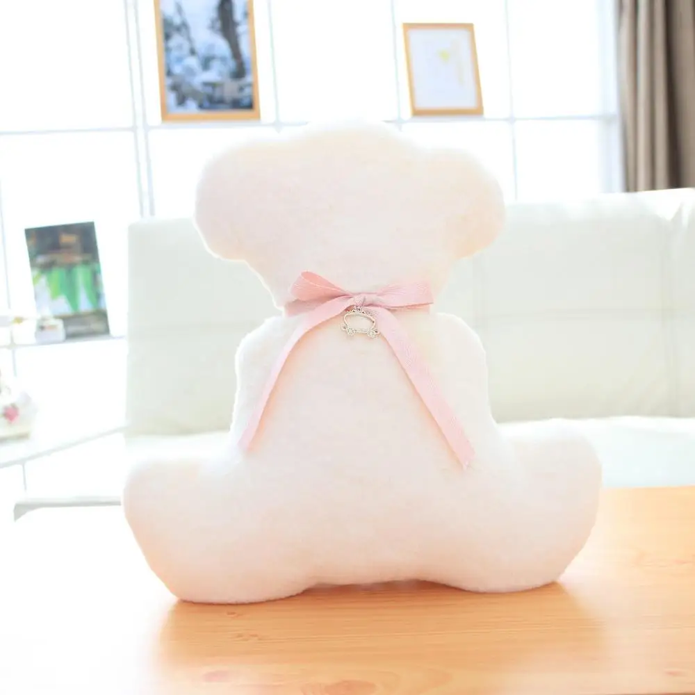 36 см kawaii shadow bears shadow мягкие подушки детские милые животные плюшевый мишка плюшевые игрушки Рождественский подарок для детей свадебный подарок - Цвет: Белый