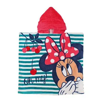 

Poncho playa 300gsm de Minnie MOUSE 60x120 cm.