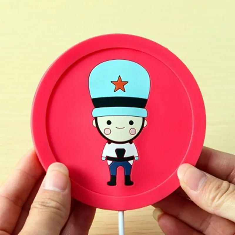 Креативный силиконовый Электрический Теплоизоляционный подстаканник USB