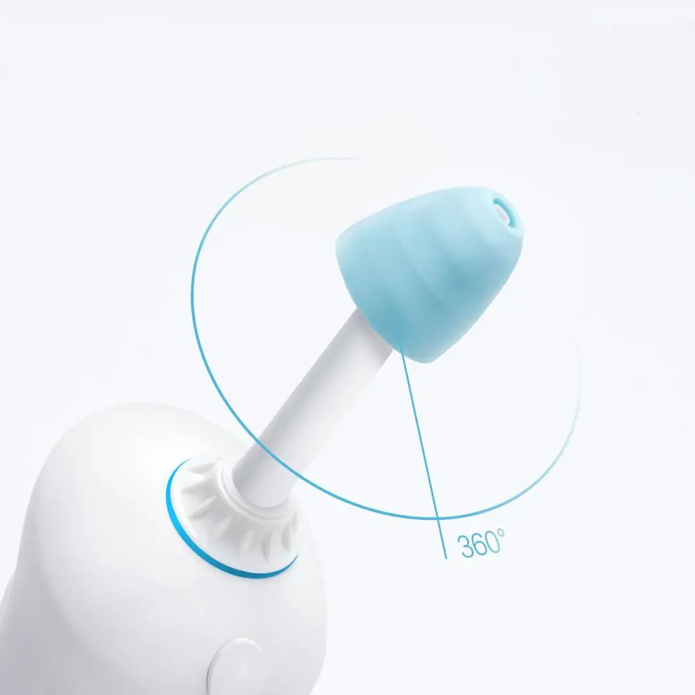 Xiaomi Miaomiaoce Электрический Чистка носа набор чистящих средств для взрослых и детей с двумя Чистка носа насадки и 60 Мыть Соль посылка