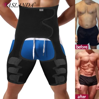 

Men Shapewear Thigh Shapers Waist Cinchers Fat Burning Slimming Belt Leg Trimmers Muscles Band Thigh Wrap Sauna Modeling Straps