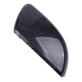 

Black Carbon Fiber Style Right Car Door Mirror Cover Cap Fit for VW Golf GTI MK6 2010 2011 2012 2013
