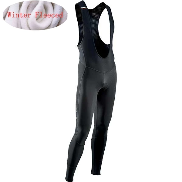 bib pants Northwave зимняя куртка из теплого флиса для мужчин, велосипедная Джерси, одежда для горных прогулок, одежда для триатлона, велосипедная одежда NW - Цвет: bib pants