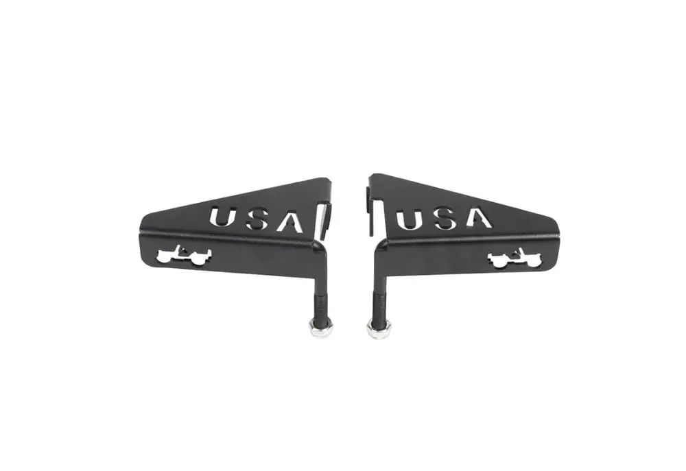 Для Jeep Wrangler JL вверх наружная дверная педаль для отдыха противоскользящие железные ножки панели модификация автомобиля аксессуары части ножные петли - Название цвета: For USA