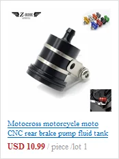 Абсолютно Мотоцикл аксессуары CNC алюминиевый тормозной резервуар фланец крышка насоса Крышка Резервуара жидкости крышка для Honda DN-01 2009
