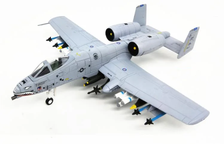 Специальное предложение 1:100 США Air Force A-10 нападающий Panzer Killer Сборная модель из сплава