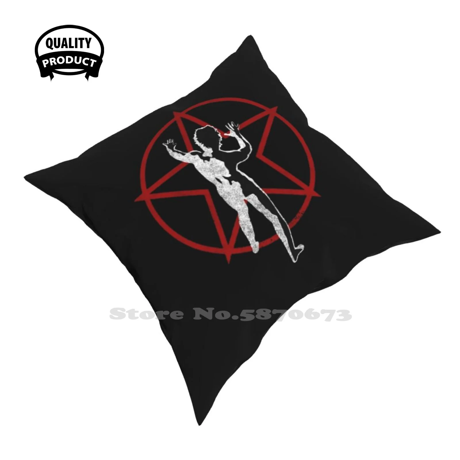 The Man Star Rush Essential Federa Per Cuscino Star Men Rush Music Progressive Album Nero