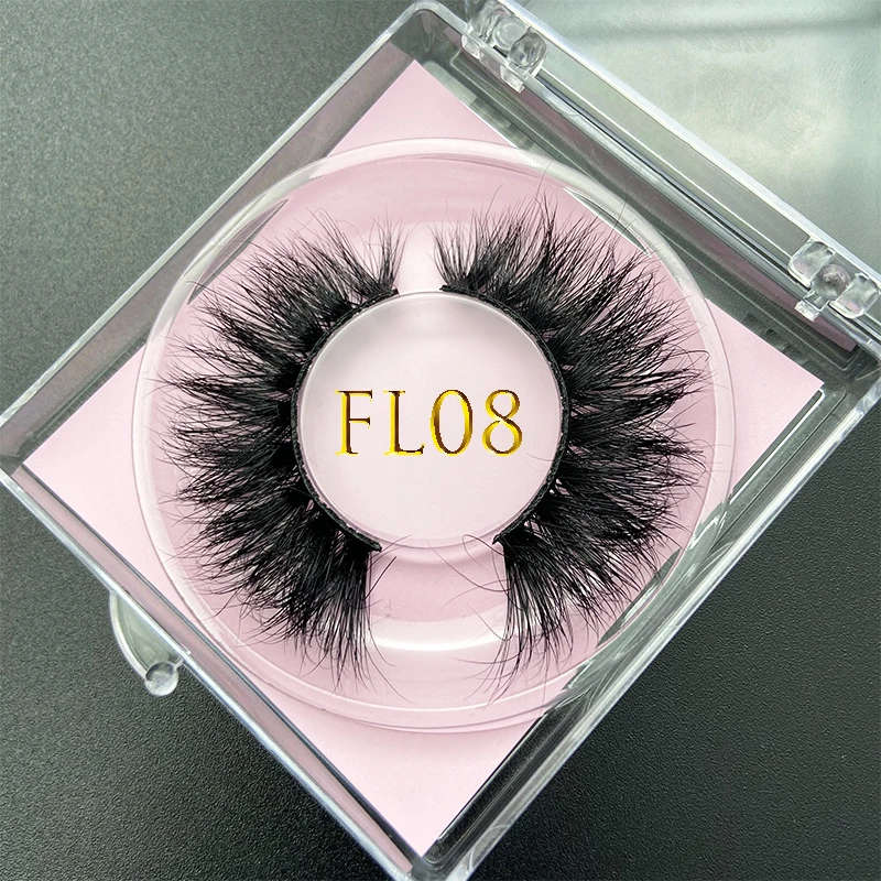 False Eyelashes 22mm FL Style 3D Real Mink False Eyelash for Makeup fake eyelashes eyelash extension