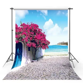 

TAIBO Vinyl Background Photography Beach and Ocean Background Seascape Photo Studio Backdrop Photocall