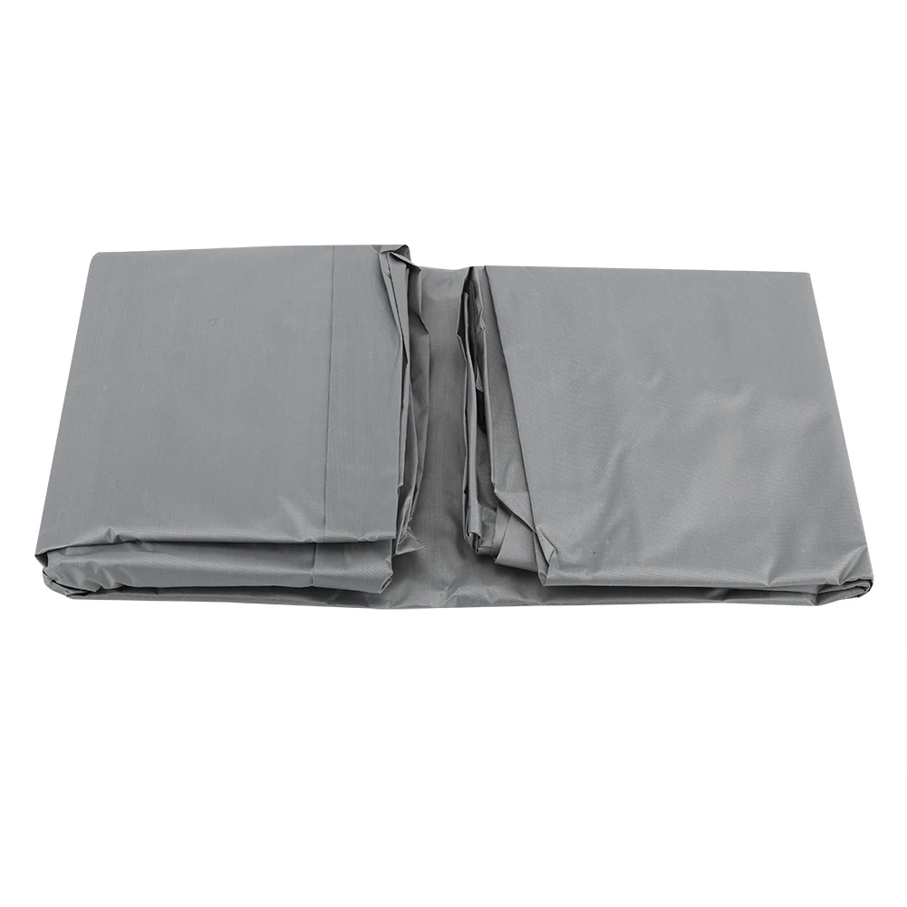 190 T оксфордская ткань качели сиденья верхняя крышка водонепроницаемый солнцезащитный протектор сарай покрытие на крышу серый 190X132X15 см