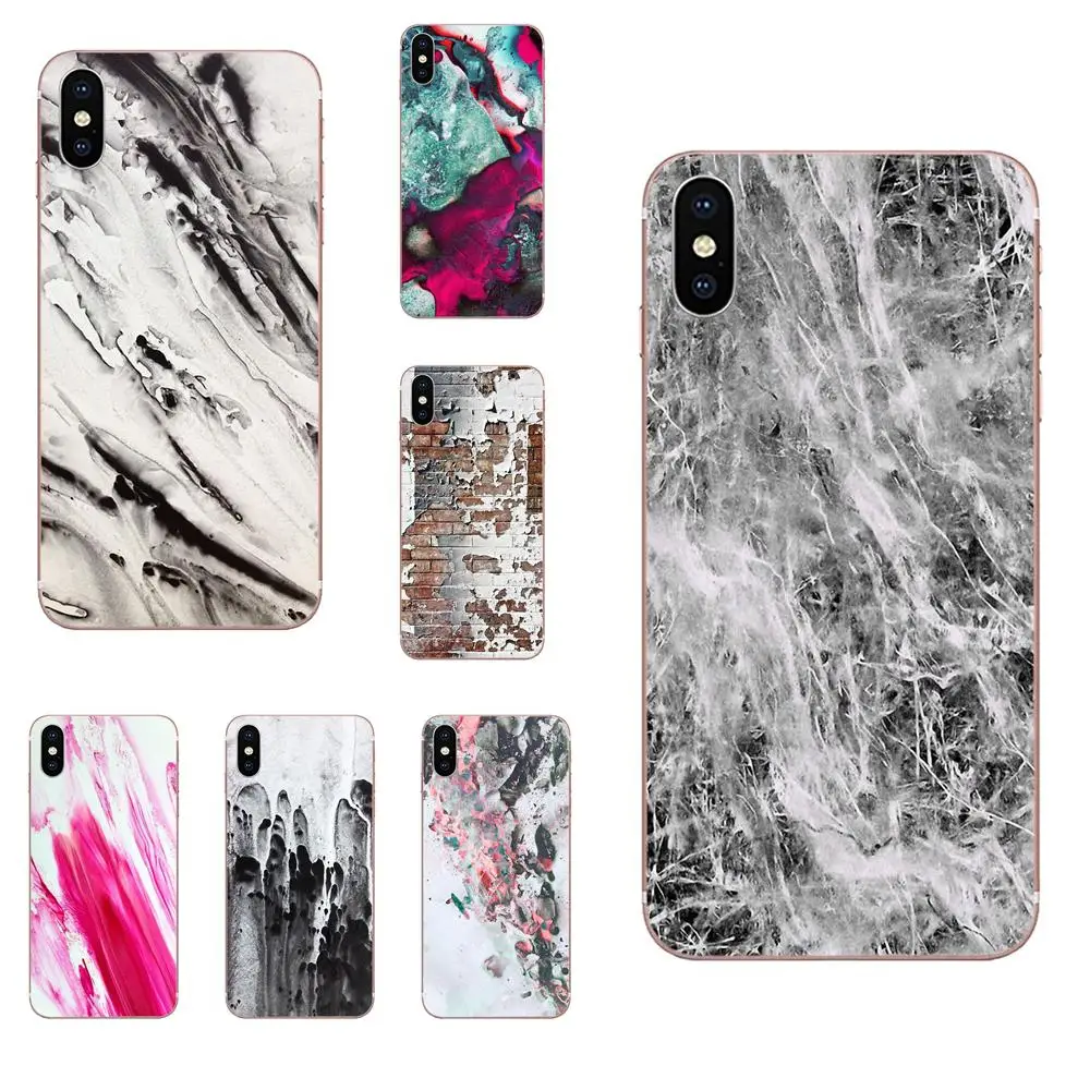 Michael Chase Marbling White And Pink For HTC Desire 530 626 628 630 816 820 830 One A9 M7 M8 M9 M10 E9 U11 U12 Life Plus | Мобильные